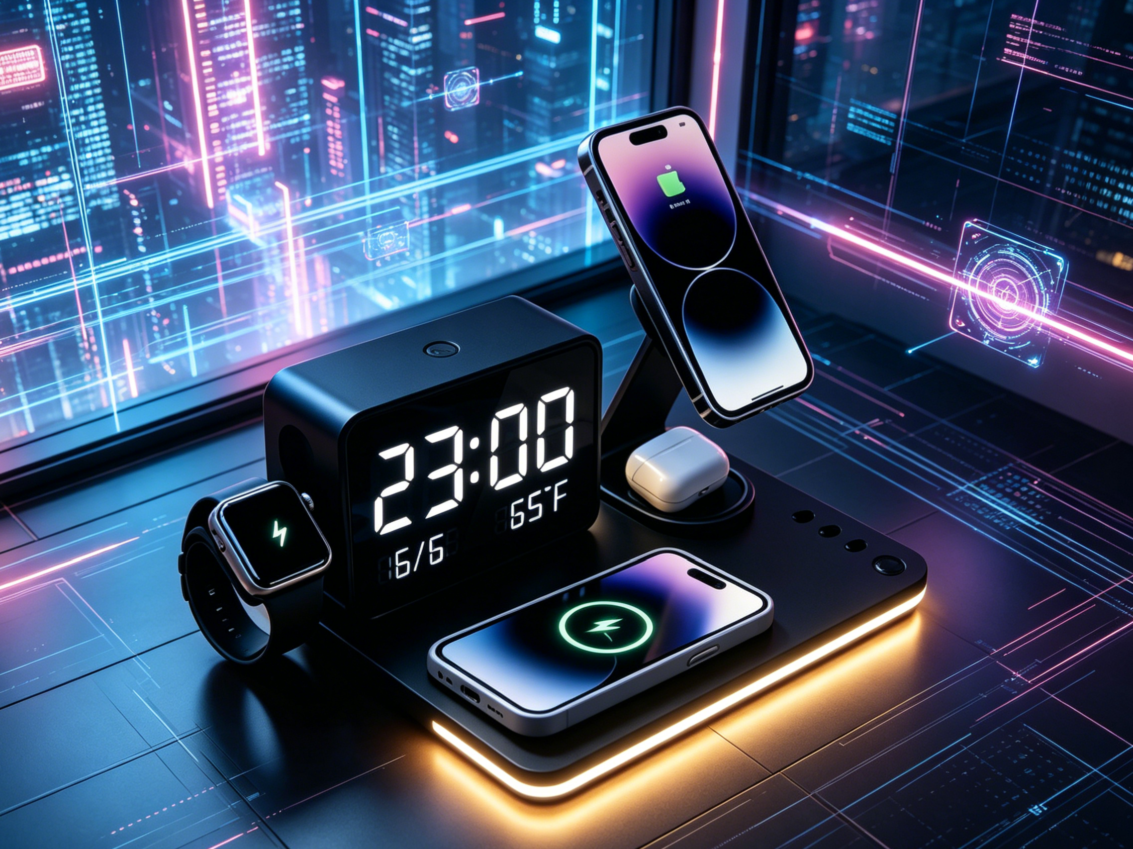 The Ultimate Charging Solution for Apple Enthusiasts: THL All - in - One Wireless Charger, Unleashing a New Era of Convenient Fast Charging