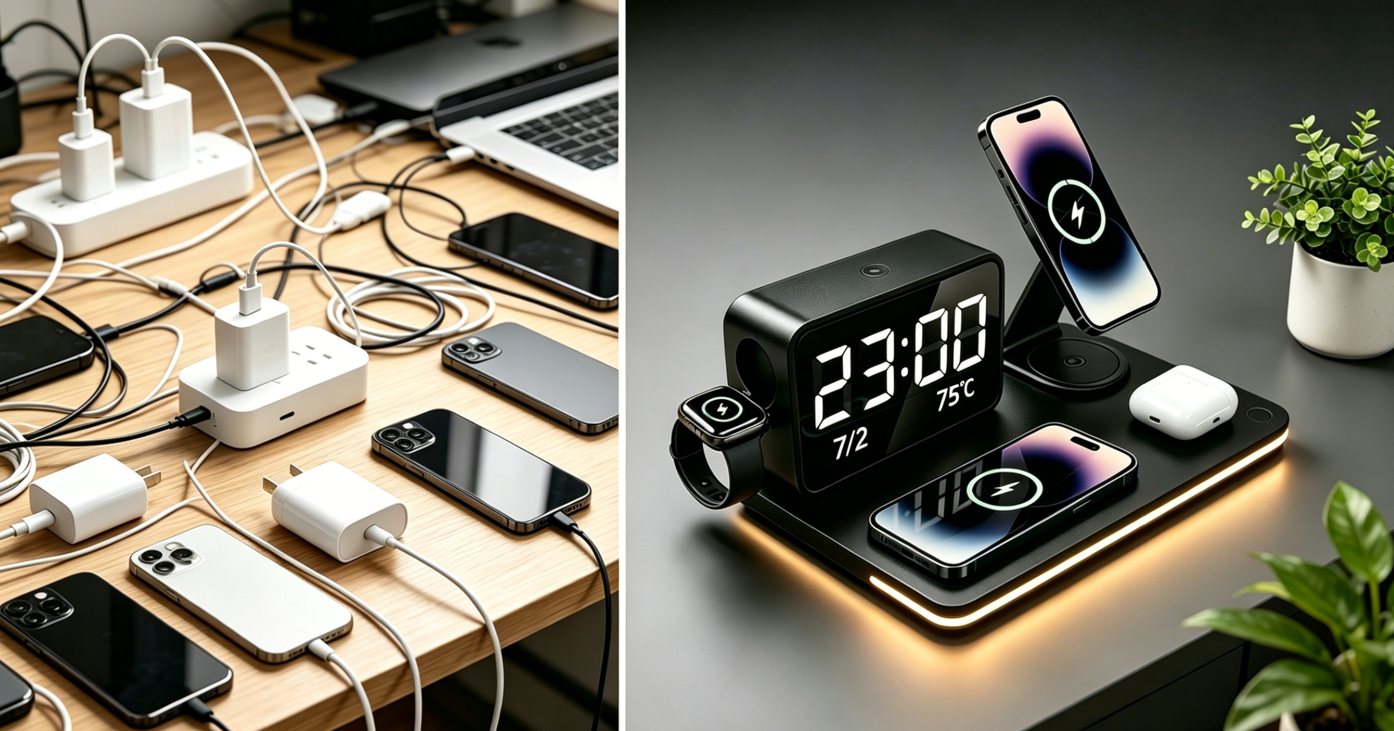 From Mess to Calm: How This No-Clutter Charging Station Became the One Thing I Can't Sleep Withou