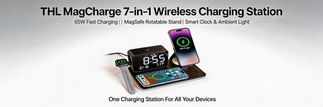 THL MagCharge 7-in-1 Wireless Charging Station: The Ultimate Qi2 25W All-in-One Charging Solution