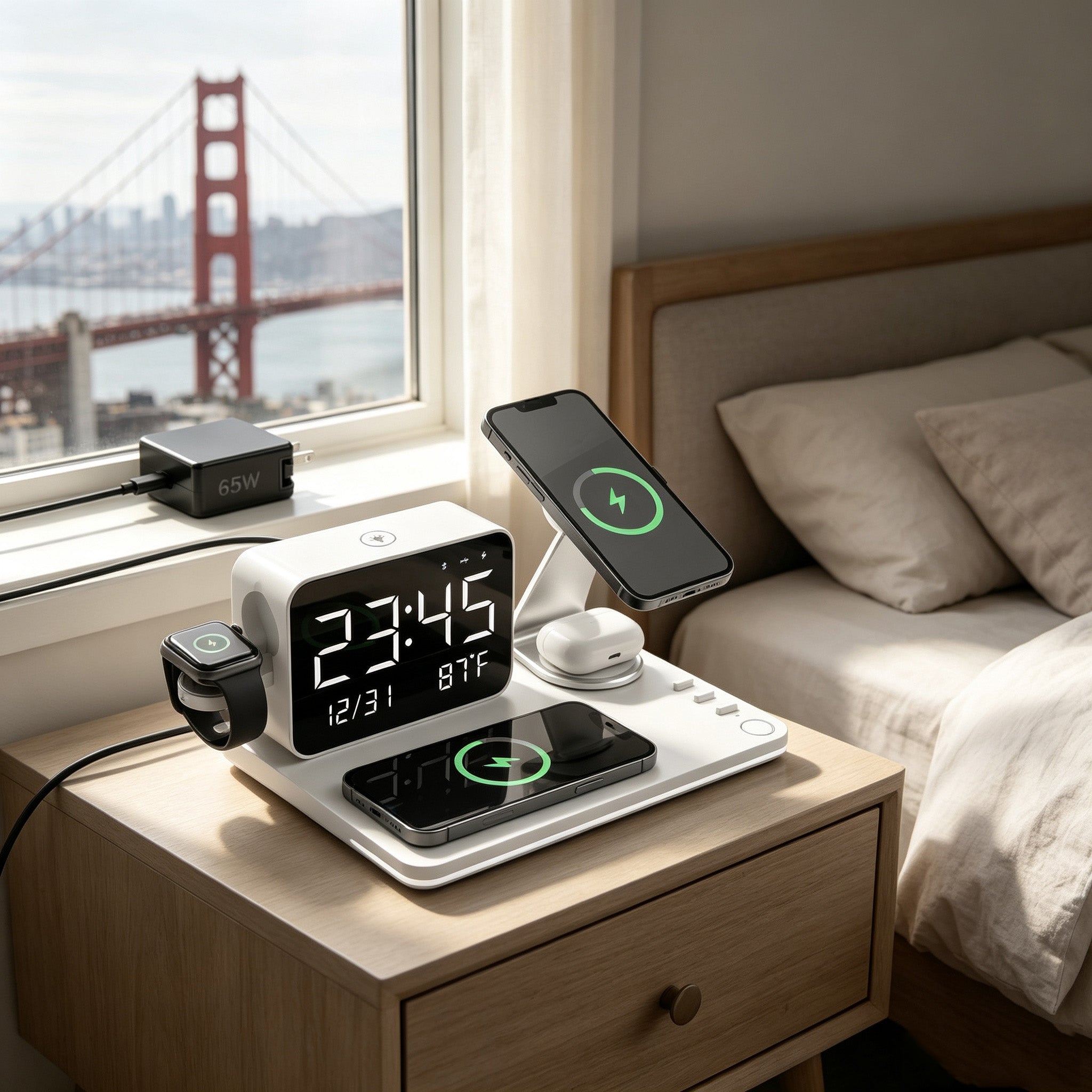 2026 Bedside Charging Station Trends: Why 7 in 1 Units Are Taking Over US Bedrooms