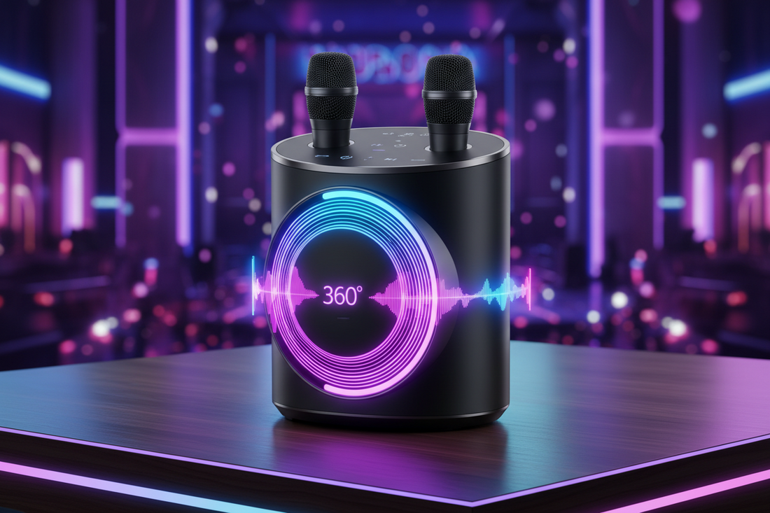 THL Portable Bluetooth Speaker: The Ultimate Karaoke & Party Companion with 360° Rhythm Lights
