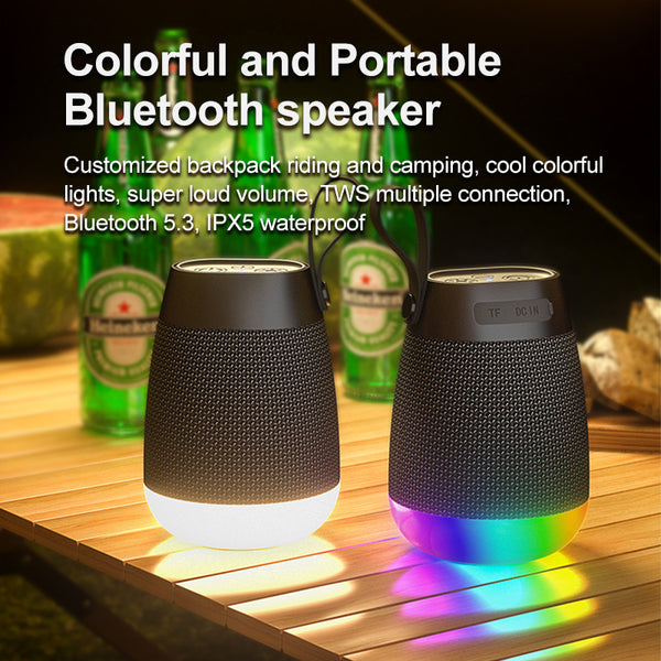 THL  Portable Bluetooth Speaker with 360° Rhythm Lights